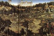 Lucas Cranach AHunt in Honor of Charles V at Torgau Castle china oil painting reproduction